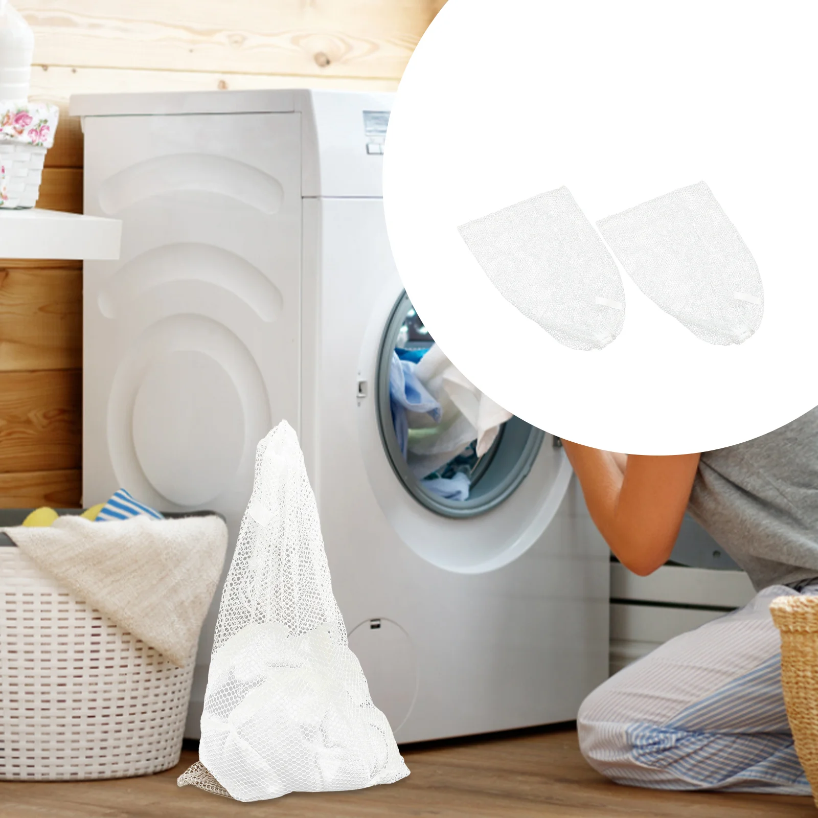 Bag Laundry Bags Mesh Washing Wash Net Travel Clothes Drawstring Washer Bags Lingerie Polyester Underwear Machine Storage
Bag Laundry Bags Mesh Washing Wash Net Travel Clothes Drawstring Washer Bags Lingerie Polyester Underwear Machine Storage