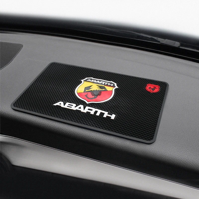 Car Emblem Dashboard Sticky Anti-Slip PVC Mat Non-Slip Gel Pad For Fiat Abarth 500 500L 124 Spider Coupe Panda Doblo Qubo Tipo
Car Emblem Dashboard Sticky Anti-Slip PVC Mat Non-Slip Gel Pad For Fiat Abarth 500 500L 124 Spider Coupe Panda Doblo Qubo Tipo