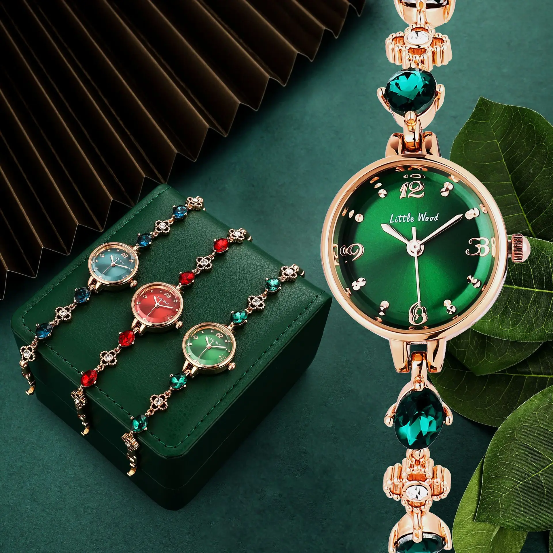 Women Watches Fashion Square Ladies Quartz Watch Bracelet Green Dial Simple Luxury Women Watches girl gift Jewelry
Women Watches Fashion Square Ladies Quartz Watch Bracelet Green Dial Simple Luxury Women Watches girl gift Jewelry