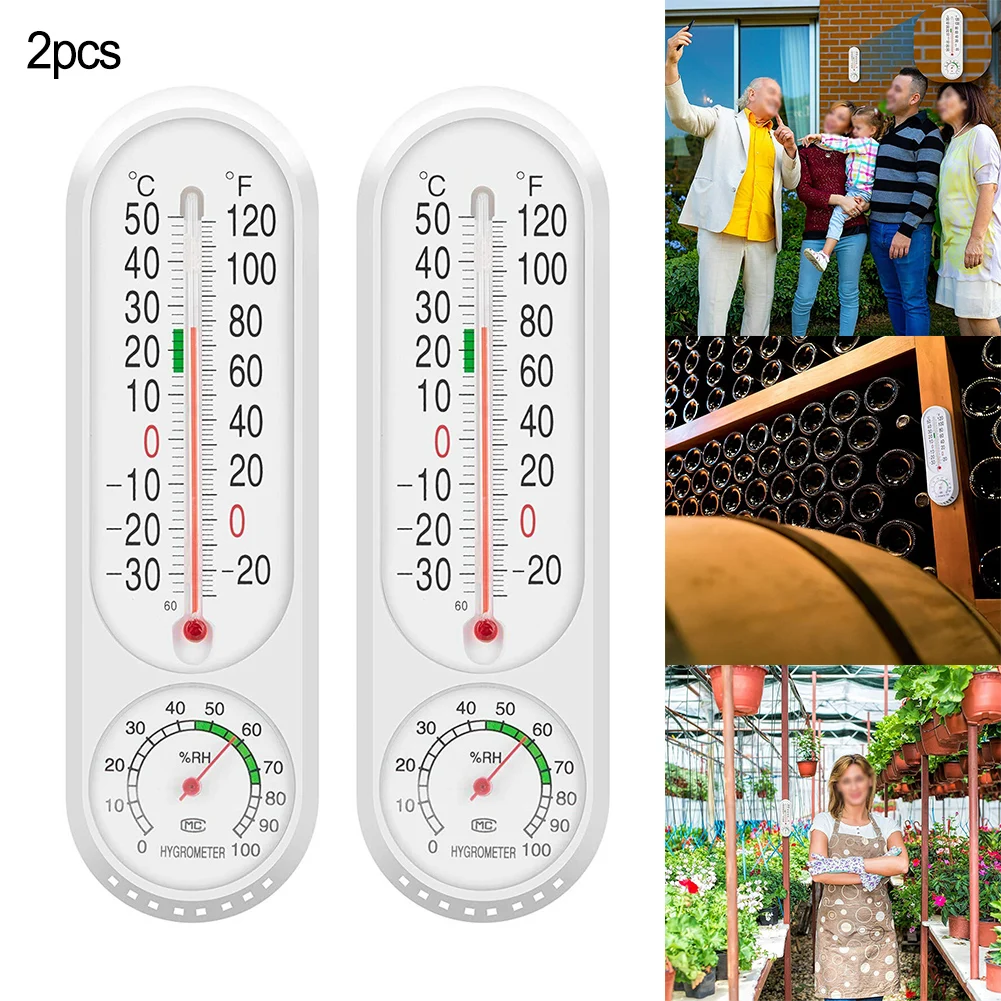 Indoor Outdoor Breeding Thermometer Wall Hanging Greenhouse Planting Humidity Meter Measurement Tool
Indoor Outdoor Breeding Thermometer Wall Hanging Greenhouse Planting Humidity Meter Measurement Tool