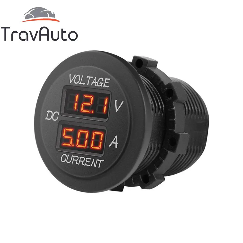DC 12V-24V LED Digital Voltmeter Ammeter Car Motocycle Voltage Current Meter Volt Detector Tester Monitor Panel
DC 12V-24V LED Digital Voltmeter Ammeter Car Motocycle Voltage Current Meter Volt Detector Tester Monitor Panel