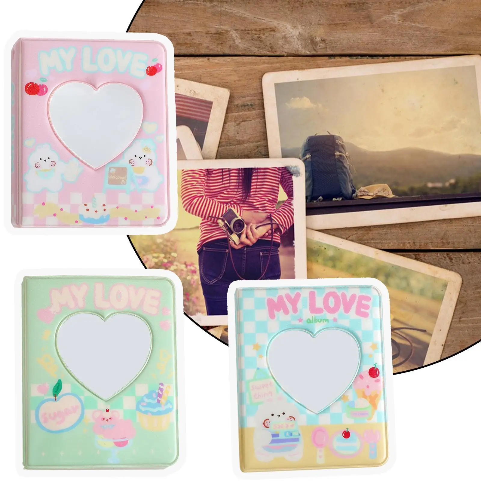 New 3 Inch Photocard Holder Hollow Love Heart Love Stationary Sleeves Idol Collection Pockets Cards Book Album 40 Cute Kpop E2n3
New 3 Inch Photocard Holder Hollow Love Heart Love Stationary Sleeves Idol Collection Pockets Cards Book Album 40 Cute Kpop E2n3