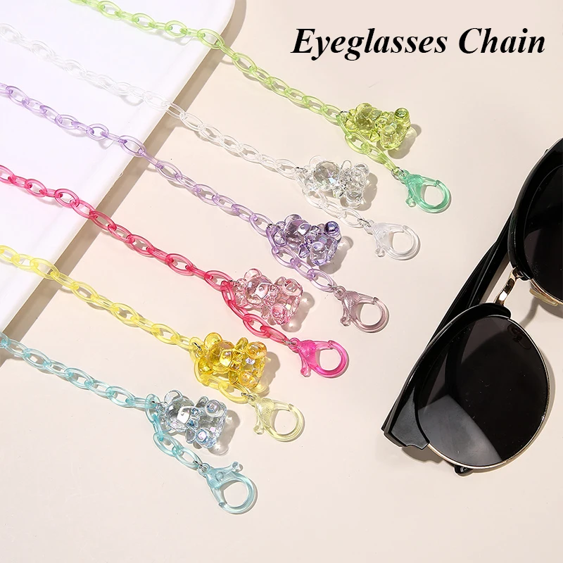 Cartoon Children's Mask Chain Transparent Magic Bear Mask Glasses Chain Hanging Neck Extension Chain Anti-lost Pendant Lanyard
Cartoon Children's Mask Chain Transparent Magic Bear Mask Glasses Chain Hanging Neck Extension Chain Anti-lost Pendant Lanyard