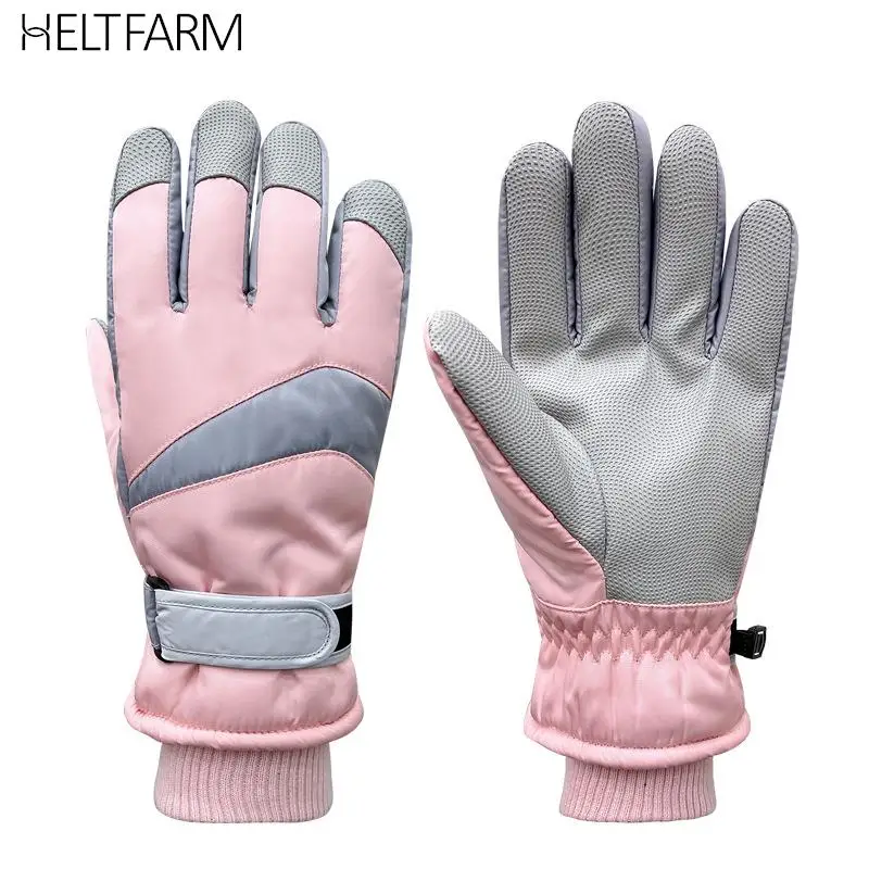 1 Pair Women Winter Waterproof Warm Ski Gloves Outdoor Sport Thicken Fleece Full Glove Windproof Touch Screen Gloves
1 Pair Women Winter Waterproof Warm Ski Gloves Outdoor Sport Thicken Fleece Full Glove Windproof Touch Screen Gloves
