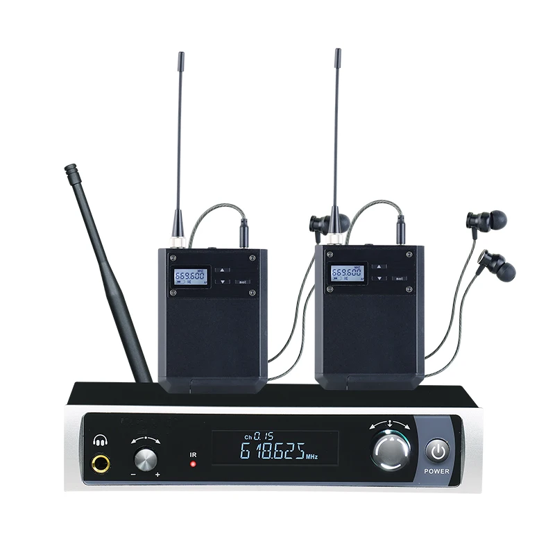 Digital wireless In-Ear monitoring system, metal waist pack,stage monitoring, church transmission, music recording and singing
Digital wireless In-Ear monitoring system, metal waist pack,stage monitoring, church transmission, music recording and singing