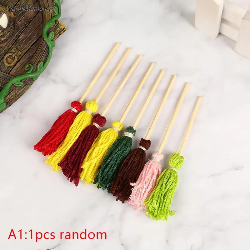1Pcs DollHouse Miniature Simulation Broom Mop Model DIY Accessories Scene Ornaments Toys random color
1Pcs DollHouse Miniature Simulation Broom Mop Model DIY Accessories Scene Ornaments Toys random color