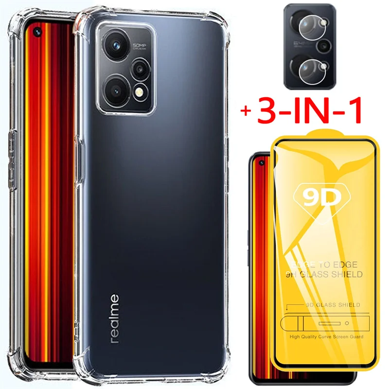 3-in-1,tempered glass + case for realme gt neo 3t shockproof silicone phone cases realme gt2 pro 5g neo2 2t cover realmi gt neo3 
3-in-1,tempered glass + case for realme gt neo 3t shockproof silicone phone cases realme gt2 pro 5g neo2 2t cover realmi gt neo3