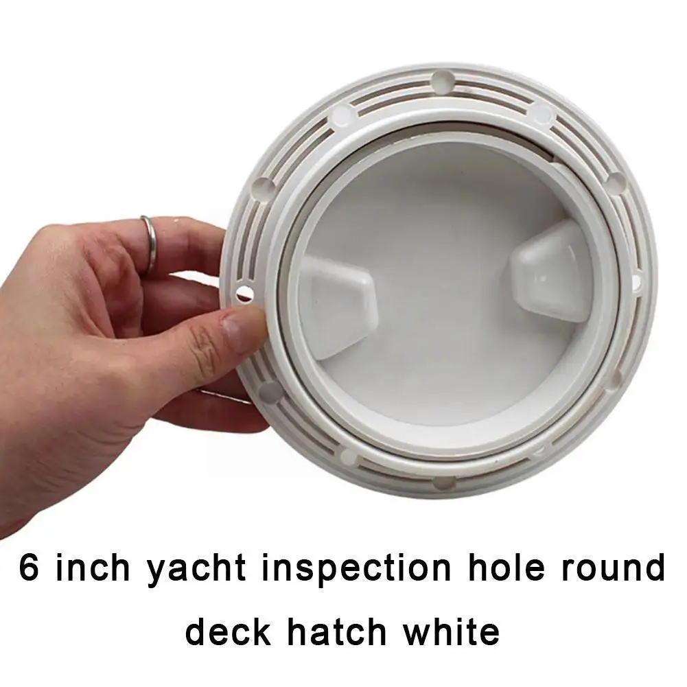 6 Inch Yacht Faucet Cover Non-slip Round Deck Inspection Hole Cover Cover Work White Cover Cover Hand K5p5
6 Inch Yacht Faucet Cover Non-slip Round Deck Inspection Hole Cover Cover Work White Cover Cover Hand K5p5