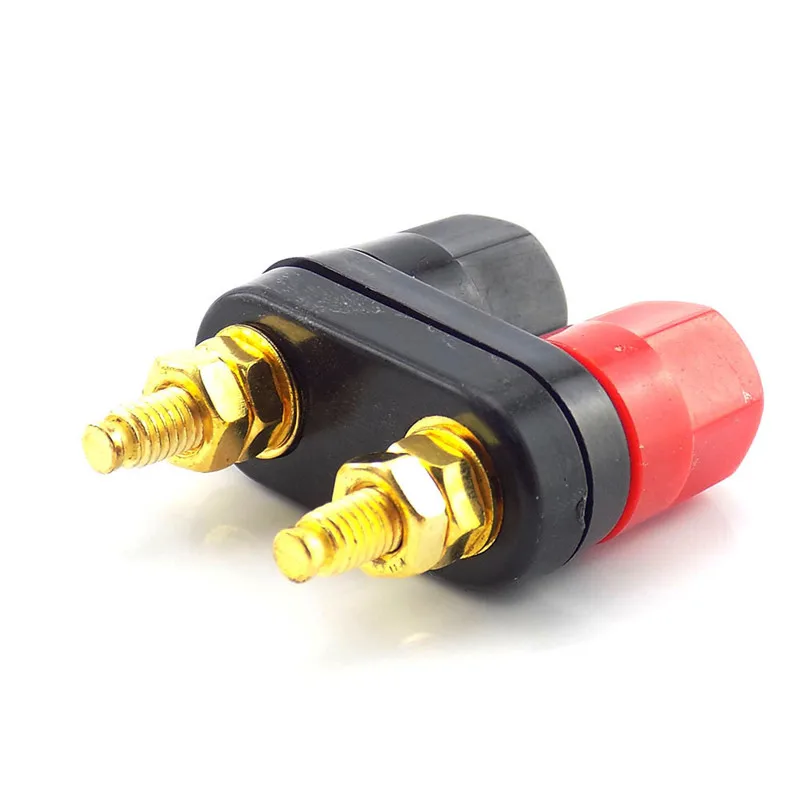 Dual 4mm Banana Plugs Couple Terminals Plug Jack Socket Binding Post Red Black Connector Amplifier Speaker DIY Connectors
Dual 4mm Banana Plugs Couple Terminals Plug Jack Socket Binding Post Red Black Connector Amplifier Speaker DIY Connectors