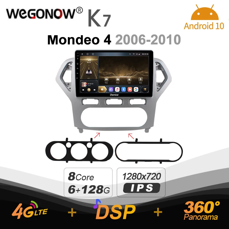 Магнитола Ownice K7, 2DIN, Android 10,0, для Ford Mondeo 4 2006-2010, 4G LTE 360, 6G + 128G, SPDIF, 1280*720
Магнитола Ownice K7, 2DIN, Android 10,0, для Ford Mondeo 4 2006-2010, 4G LTE 360, 6G + 128G, SPDIF, 1280*720