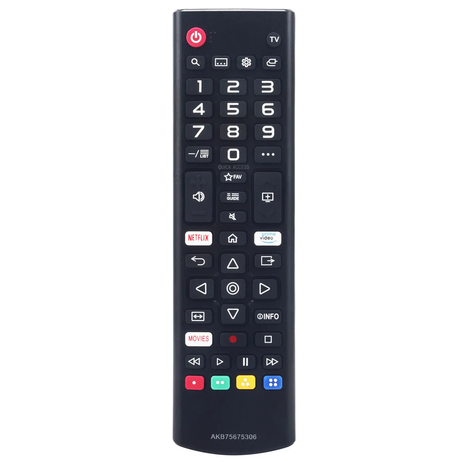 New Original AKB75675306 Remote Control For LG Smart TV 28TN525S 49UN7100PUA 50UN8000PUB 55UN7100PUA
New Original AKB75675306 Remote Control For LG Smart TV 28TN525S 49UN7100PUA 50UN8000PUB 55UN7100PUA
