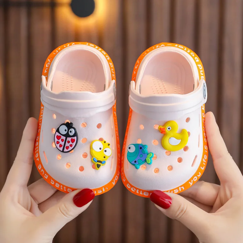 Summer Kids Sandals for Boys Girls Cartoon Kids Shoes Toddler Flip Flops Non-Slip Soft Children Home Slippers Beach Garden Shoes
Summer Kids Sandals for Boys Girls Cartoon Kids Shoes Toddler Flip Flops Non-Slip Soft Children Home Slippers Beach Garden Shoes