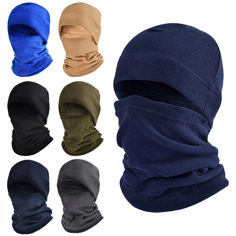 Winter Cycling Hat Thermal Polar Fleece Face Mask Neck Warmer Windproof Hat and Scarf Set Outdoor Sports Cycling Ski Scarf Hat
Winter Cycling Hat Thermal Polar Fleece Face Mask Neck Warmer Windproof Hat and Scarf Set Outdoor Sports Cycling Ski Scarf Hat