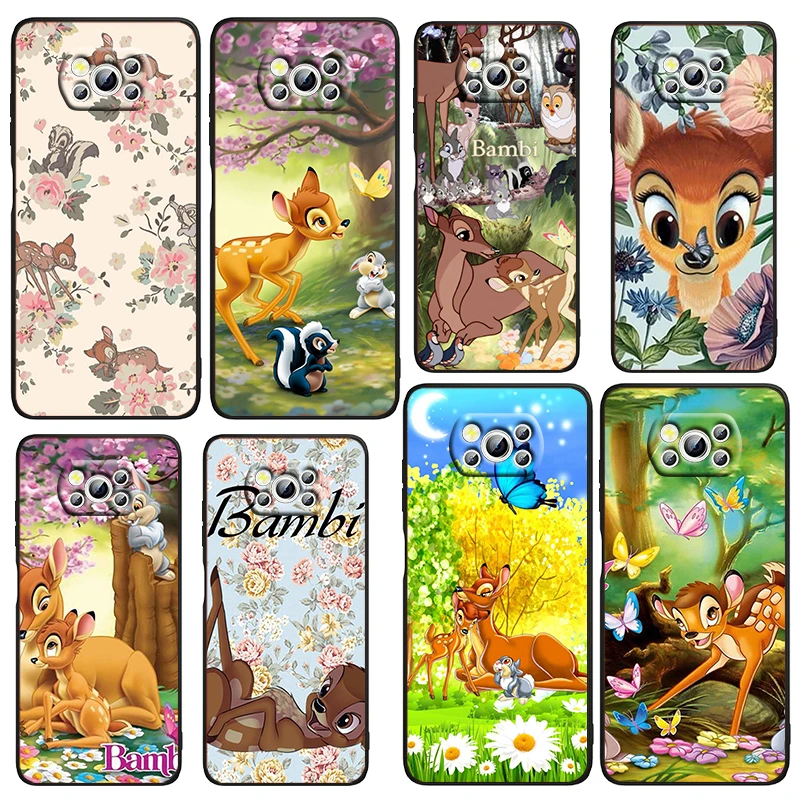 Phone Case For Xiaomi Mi Poco X5 X4 X3 NFC F4 F3 GT M5 M5s M4 M3 Pro C50 C40 5G Bambi Disney Cartoon Black Cover
Phone Case For Xiaomi Mi Poco X5 X4 X3 NFC F4 F3 GT M5 M5s M4 M3 Pro C50 C40 5G Bambi Disney Cartoon Black Cover