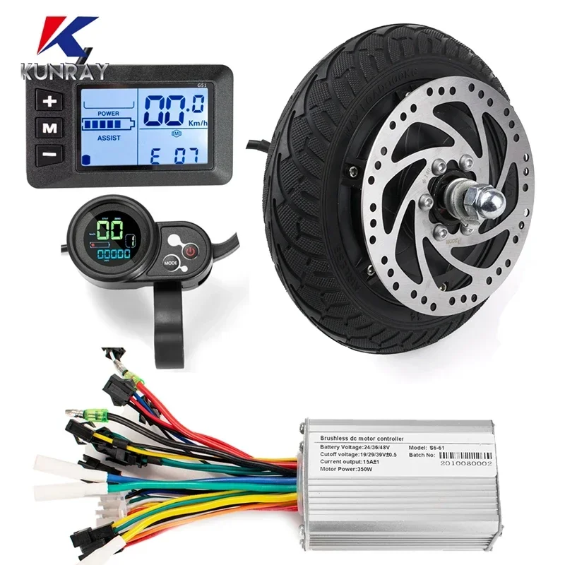 8 Inch Hub Motor Electric Scooter 36V 48V 350W 500W Wheel Motor with Brushless Controller Electric Scooter Motor Kit
8 Inch Hub Motor Electric Scooter 36V 48V 350W 500W Wheel Motor with Brushless Controller Electric Scooter Motor Kit