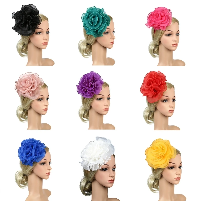 L93F Flower Shape Hair Hoop for Sweet Girls Vintage 1920s Party Taking Photo Headband
L93F Flower Shape Hair Hoop for Sweet Girls Vintage 1920s Party Taking Photo Headband