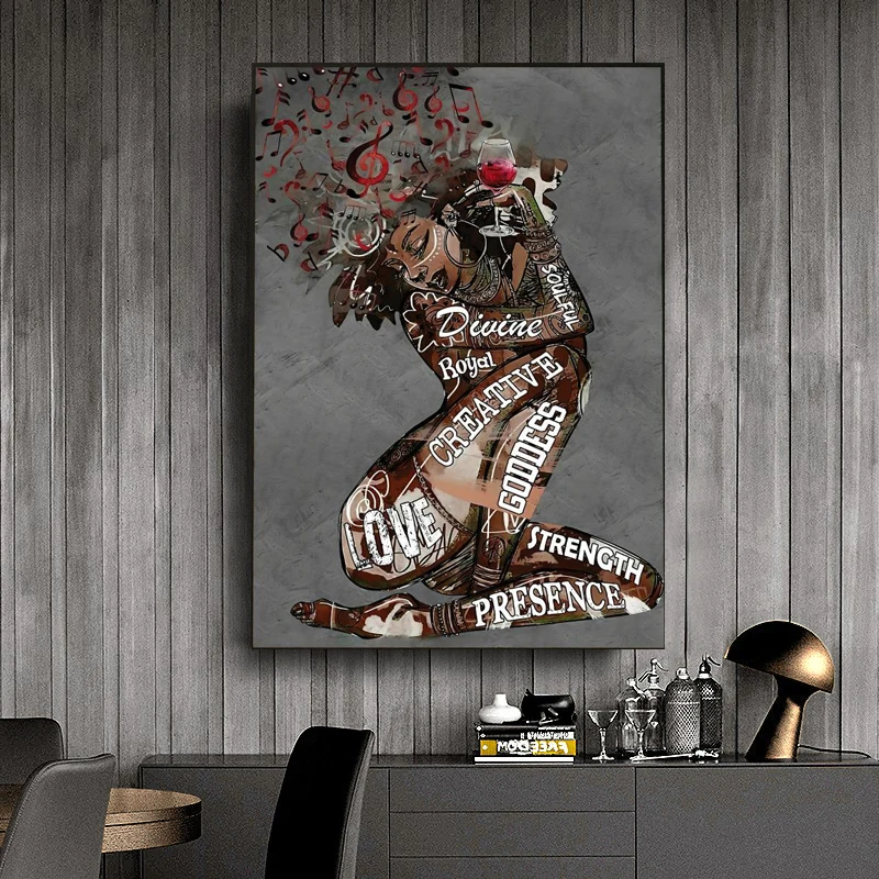 African Black Woman Abstract Graffiti Art Canvas Painting with Frame David Statue Wall Poster Modern Home Decor Figure Picture
African Black Woman Abstract Graffiti Art Canvas Painting with Frame David Statue Wall Poster Modern Home Decor Figure Picture