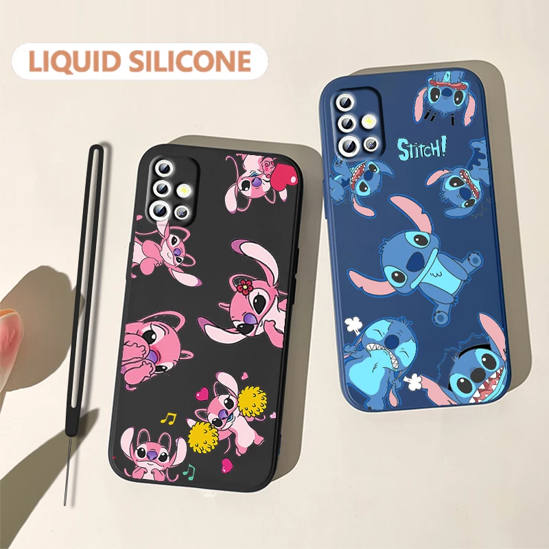 Lilo Stitch Anime For Samsung Galaxy A71 A51 A81 A91 A41 A31 A21S A11 A01 A50 A30 A20S 4G 5G Liquid Rope Phone Case Coque Capa 
Lilo Stitch Anime For Samsung Galaxy A71 A51 A81 A91 A41 A31 A21S A11 A01 A50 A30 A20S 4G 5G Liquid Rope Phone Case Coque Capa