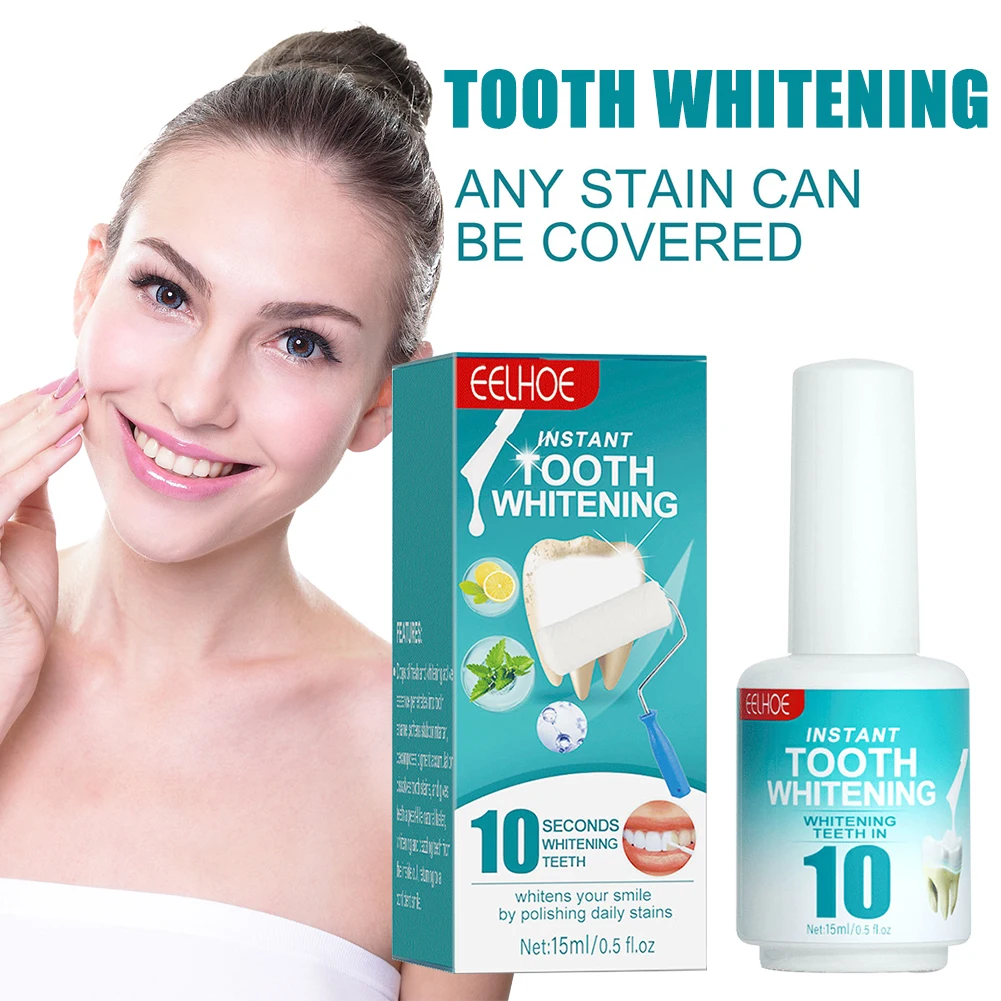 15ml Tooth Whitening Paint Remove Plaque Stains Fresh Breath Coffee Stained Whitener Dental Whitening Essence Teeth Care
15ml Tooth Whitening Paint Remove Plaque Stains Fresh Breath Coffee Stained Whitener Dental Whitening Essence Teeth Care