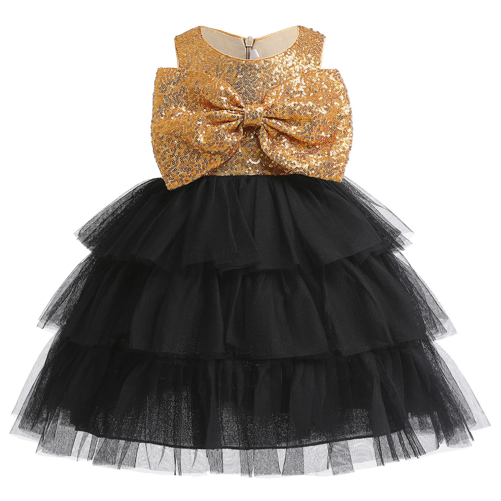 Children Girls Christmas Dress Birthday Party Costume Kids Girls Paillette Bowknot Princess Dress Prom Gown For 2 to10 Years Old 
Children Girls Christmas Dress Birthday Party Costume Kids Girls Paillette Bowknot Princess Dress Prom Gown For 2 to10 Years Old