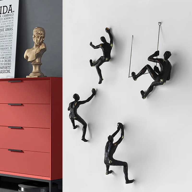 Nordic Retro Climbing Man Wall Decor Resin Ornament Creative Wall Decoration Pendant Living Room Home Decor Decorative Figurines
Nordic Retro Climbing Man Wall Decor Resin Ornament Creative Wall Decoration Pendant Living Room Home Decor Decorative Figurines