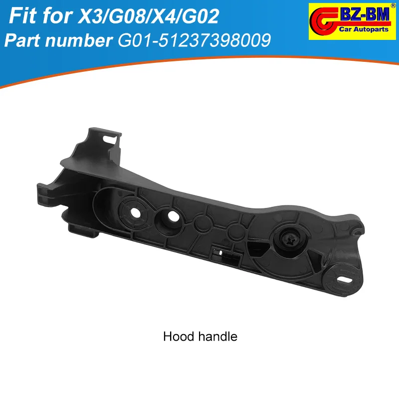 Передний кронштейн рычага открывания капота двигателя для BMW LHD X3 G01 X4 G02 51237398009 51237397999 51235A01239 51237390755 
Передний кронштейн рычага открывания капота двигателя для BMW LHD X3 G01 X4 G02 51237398009 51237397999 51235A01239 51237390755
