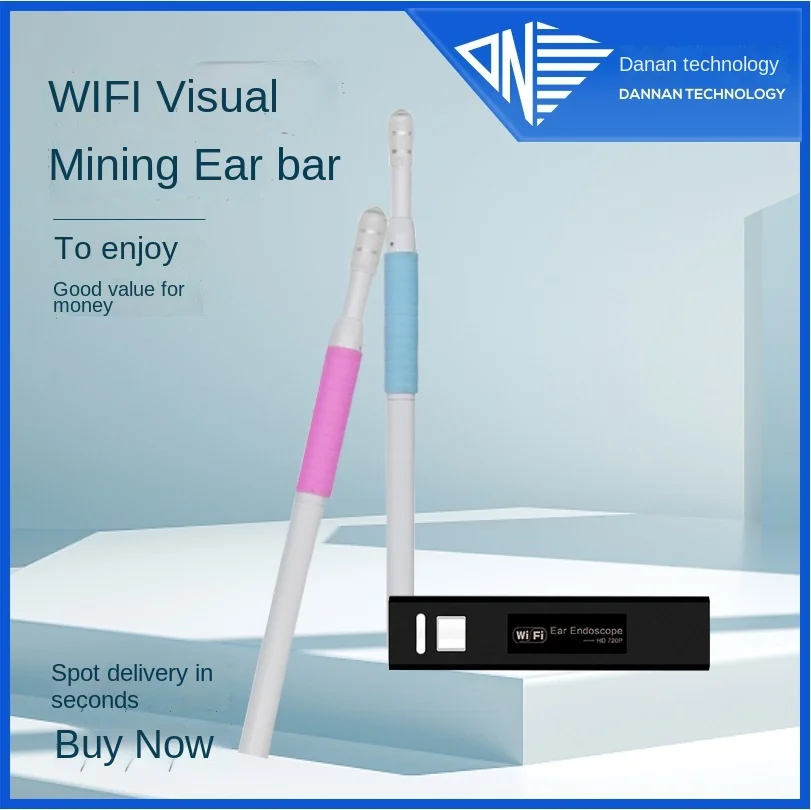 5.5mm Lens Visual Ear Spoon WiFi Version Mobile Phone Ear Picking Stick Canal Ear Cleaning Endoscope Camera With Earpick
5.5mm Lens Visual Ear Spoon WiFi Version Mobile Phone Ear Picking Stick Canal Ear Cleaning Endoscope Camera With Earpick