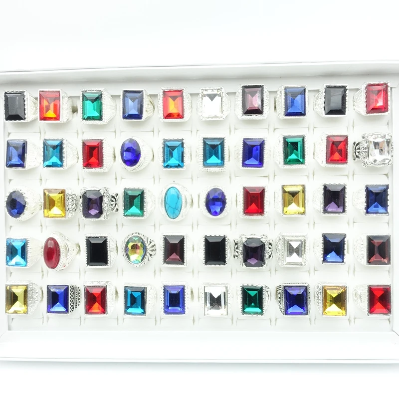 MIXMAX 20pcs Mens Vintage Jewelry Rings For Women Bright Silver Plated Glass Stone Carved Flowers Fashion Accessories Wholesale
MIXMAX 20pcs Mens Vintage Jewelry Rings For Women Bright Silver Plated Glass Stone Carved Flowers Fashion Accessories Wholesale
