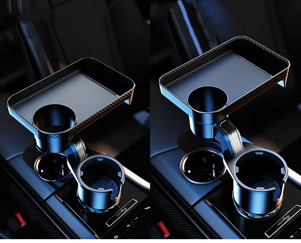 Multifunctional Car Cup Holder with Attachable Tray 360 Swivel Adjustable Car Food Eating Tray Table for Cup Holders Expander
Multifunctional Car Cup Holder with Attachable Tray 360 Swivel Adjustable Car Food Eating Tray Table for Cup Holders Expander