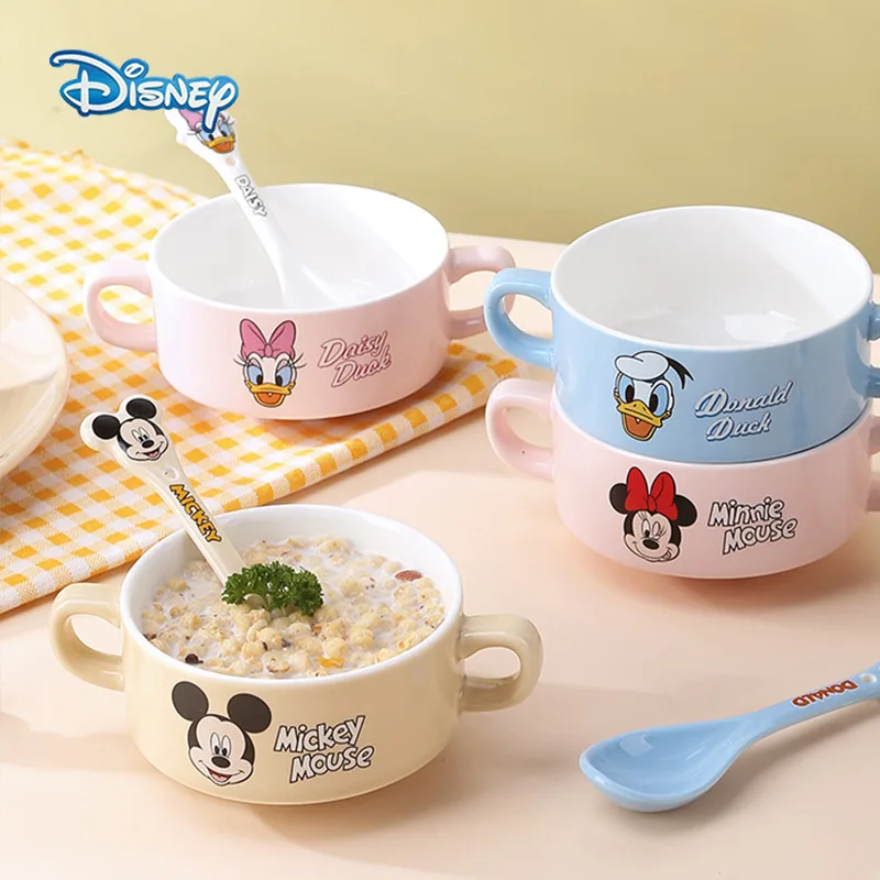 Disney Anime Kawaii Ears Bowl Mickey Minnie Donald Duck Household Children Breakfast Fruit Soup Kitchen Restaurant Tableware
Disney Anime Kawaii Ears Bowl Mickey Minnie Donald Duck Household Children Breakfast Fruit Soup Kitchen Restaurant Tableware
