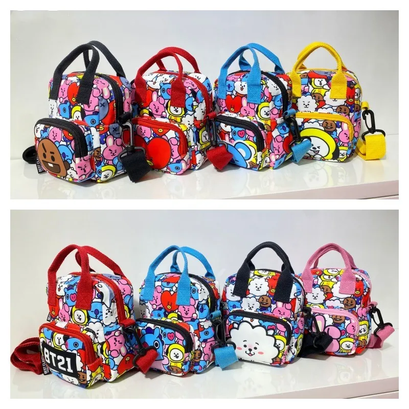 Bt21 Cartoon Canvas Bag Kawaii Chimmy Cooky Tata Rj Shooky Mang Koay Anime Backpack Satchel Bag Student School Bag Child Gift
Bt21 Cartoon Canvas Bag Kawaii Chimmy Cooky Tata Rj Shooky Mang Koay Anime Backpack Satchel Bag Student School Bag Child Gift