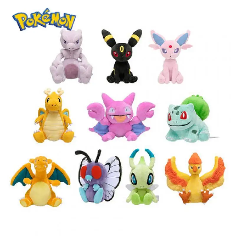 Покемон, плюшевые игрушки, Charizard Bulbasaur Mewtwo, фигурки аниме, мягкие набивные Оригинальные Плюшевые игрушки, животные, марионетка
Покемон, плюшевые игрушки, Charizard Bulbasaur Mewtwo, фигурки аниме, мягкие набивные Оригинальные Плюшевые игрушки, животные, марионетка