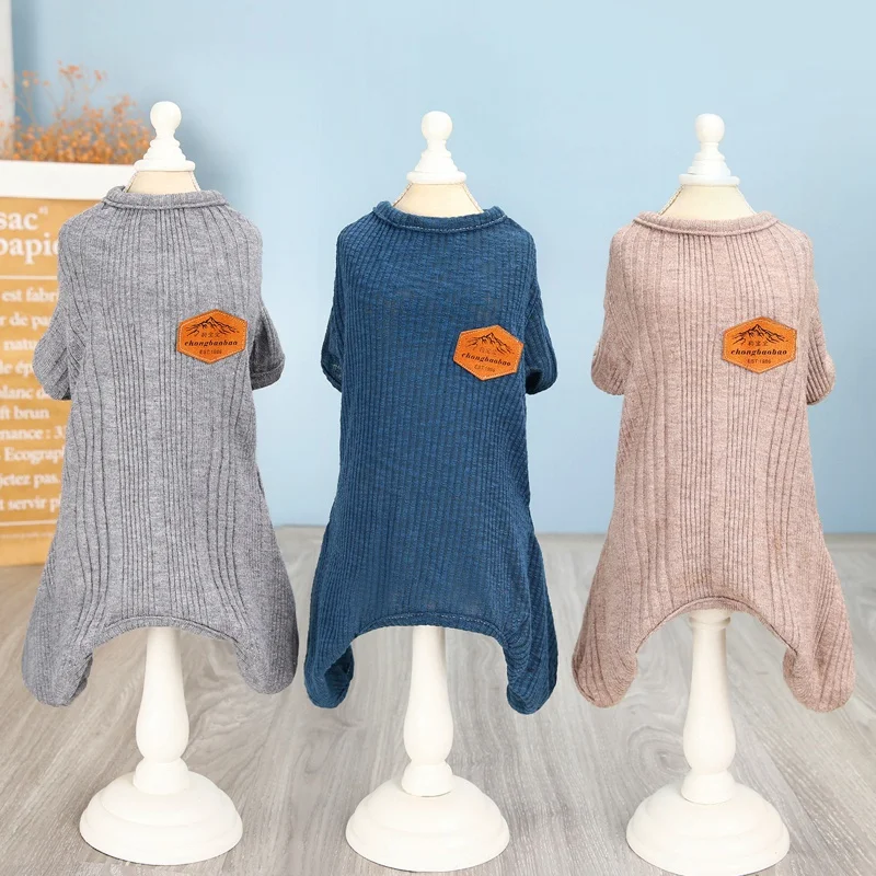 Summer Dog Clothes Pet Dog Jumpsuit Pajamas Cat Apparel Cotton Puppy Solid Sweater T-shirt For Chihuahua Dogs Cool Clothing Shit
Summer Dog Clothes Pet Dog Jumpsuit Pajamas Cat Apparel Cotton Puppy Solid Sweater T-shirt For Chihuahua Dogs Cool Clothing Shit