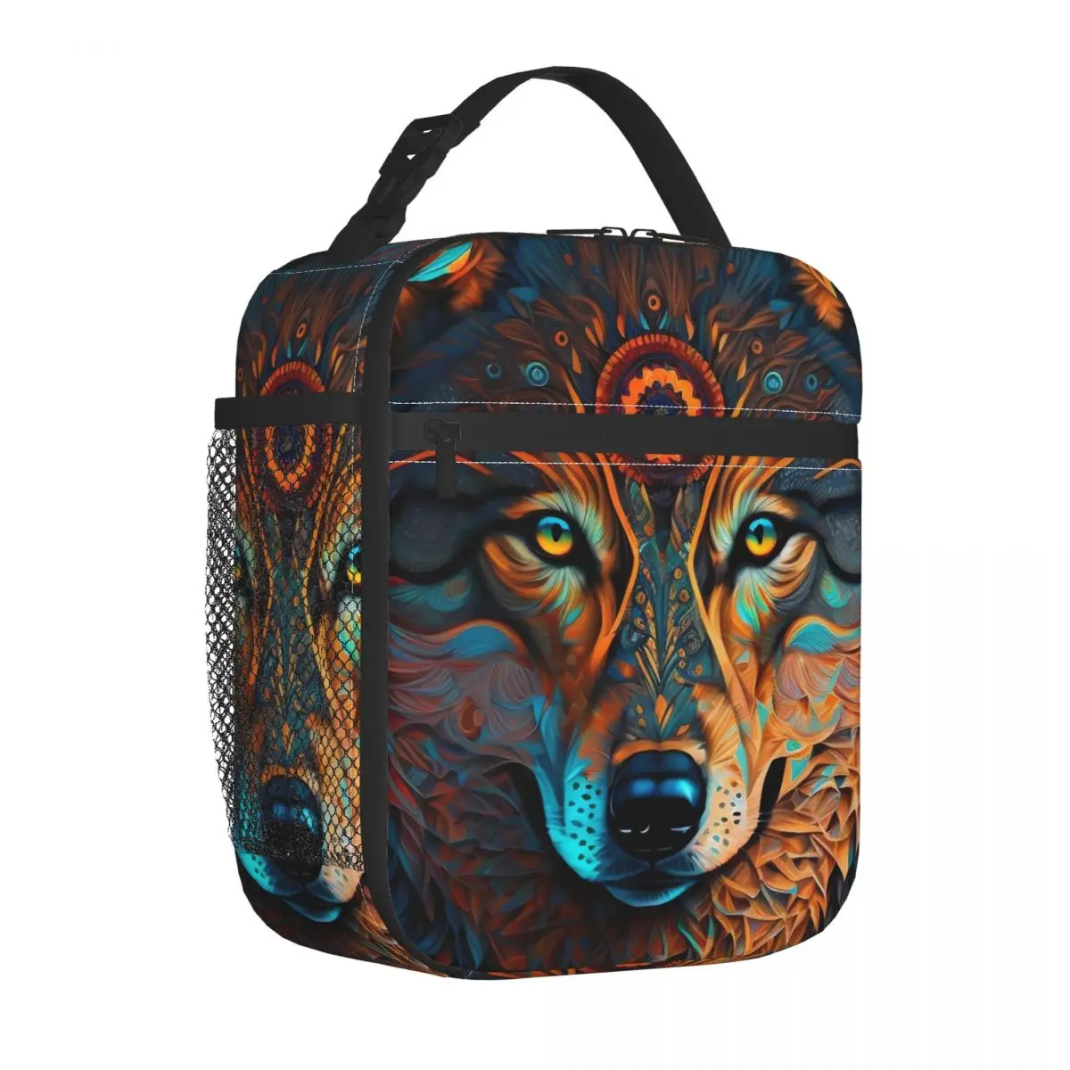Abstract Wolf Lunch Bag Funny Animal Print Casual Lunch Box Travel Portable Insulated Thermal Lunch Bags Designer Cooler Bag
Abstract Wolf Lunch Bag Funny Animal Print Casual Lunch Box Travel Portable Insulated Thermal Lunch Bags Designer Cooler Bag