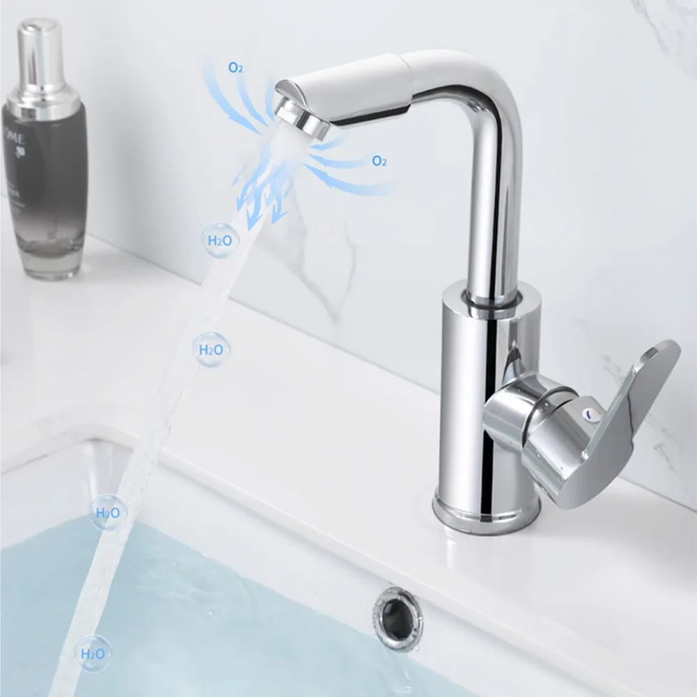 Bathroom Faucet Silver Bathroom Basin Faucet Single Handle Zinc Alloy Hot Cold Wash Mixer Crane Tap Sink Faucets Single Handle
Bathroom Faucet Silver Bathroom Basin Faucet Single Handle Zinc Alloy Hot Cold Wash Mixer Crane Tap Sink Faucets Single Handle