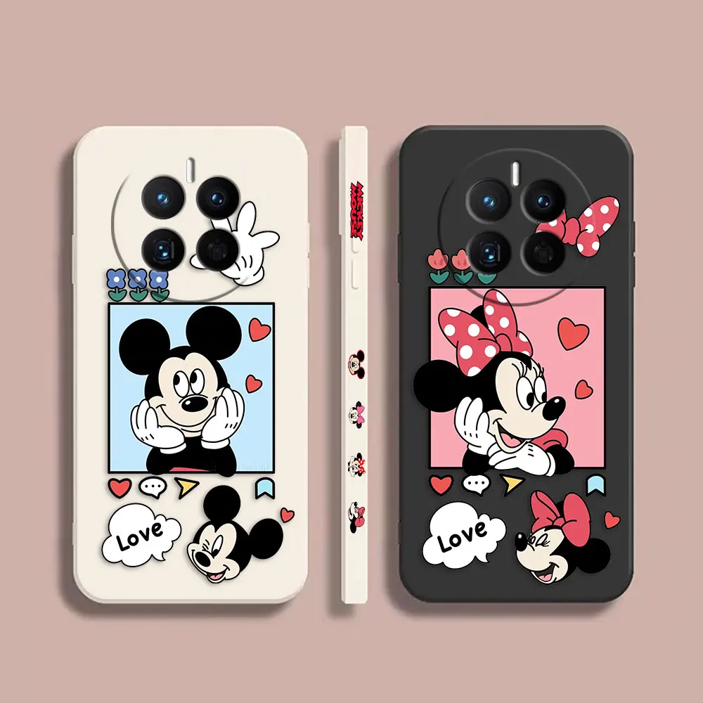 

Phone Case For Huawei MATE 10 20 20X 30 40 50 P20 P30 P40 P50 P60 PRO PLUS Case Funda Cqoue Shell Capa Cute Mickey Minnie Mouse