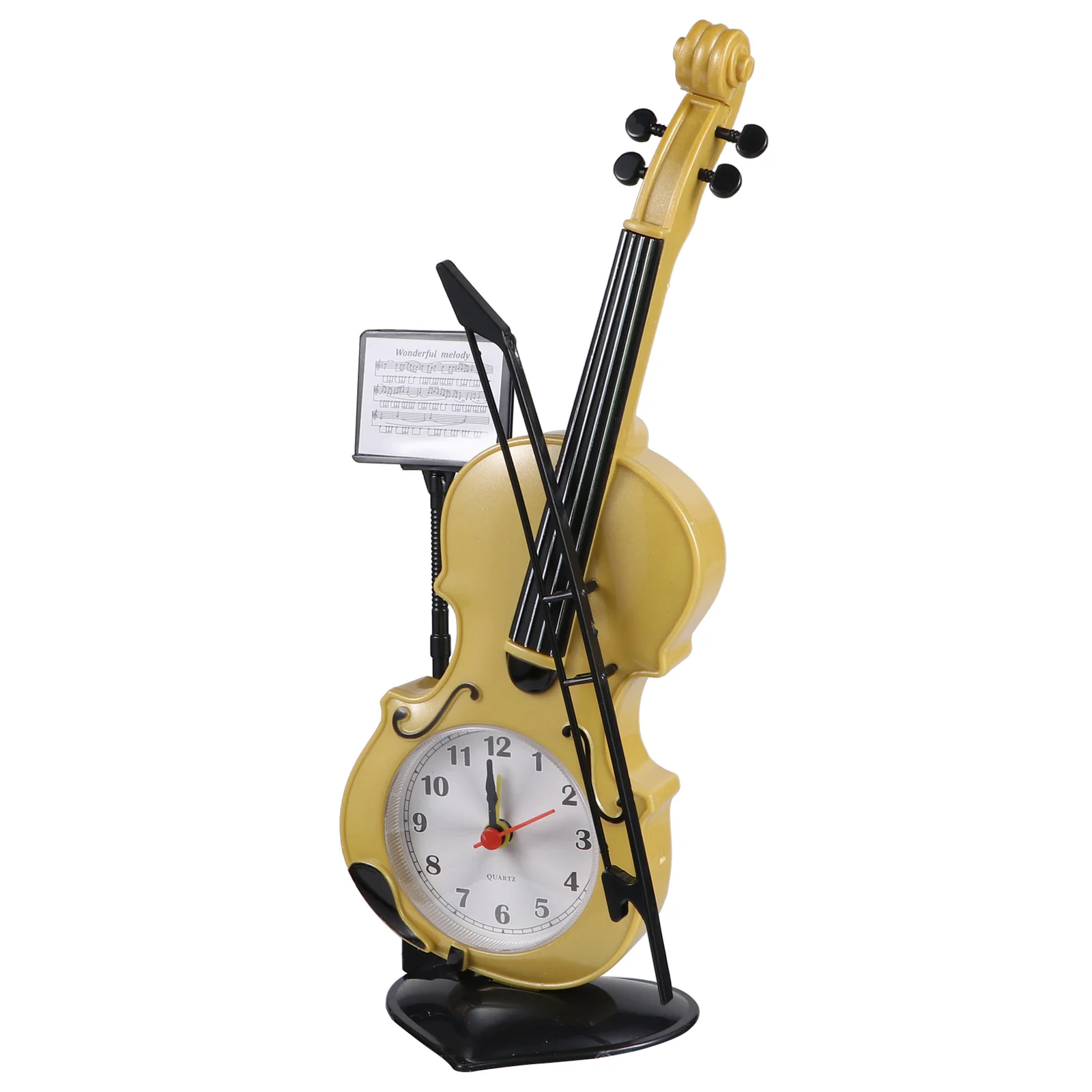 Clock Alarm Violin Bedside Desk Vintage Table Model Figurine Musical Instrument Digital Guitar Silent Kids Retro Time Toy Clocks 
Clock Alarm Violin Bedside Desk Vintage Table Model Figurine Musical Instrument Digital Guitar Silent Kids Retro Time Toy Clocks