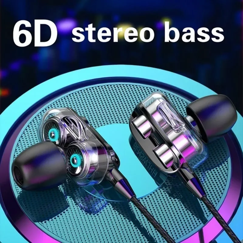 Olhveitra Wired Earphones In Ear 3.5mm Auriculares For Mobile Phone 3.5 Earbuds Dual Drive Bass Earphone Headset Gamer Handfree
Olhveitra Wired Earphones In Ear 3.5mm Auriculares For Mobile Phone 3.5 Earbuds Dual Drive Bass Earphone Headset Gamer Handfree