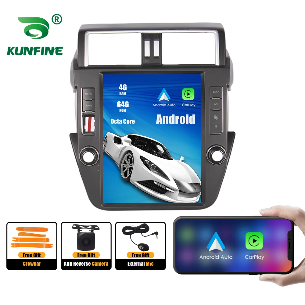 12,1-дюймовый автомобильный радиоприемник Tesla Style 2 Din Android для Toyota Prado 2014-2016, стерео автомобильный мультимедийный видеоплеер, DVD, GPS-навигация
12,1-дюймовый автомобильный радиоприемник Tesla Style 2 Din Android для Toyota Prado 2014-2016, стерео автомобильный мультимедийный видеоплеер, DVD, GPS-навигация