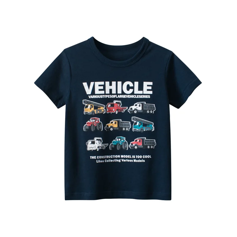 Tee Kids T Shirt Summer Short Sleeves Children Boys Girls Baby Print Cartoon Car Machine Cotton Clothing Clothes New
Tee Kids T Shirt Summer Short Sleeves Children Boys Girls Baby Print Cartoon Car Machine Cotton Clothing Clothes New