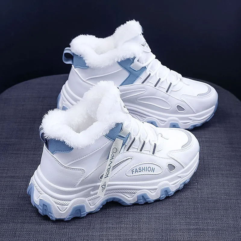 Dad's Shoes Women's 2023 New Versatile Winter Plush Thickened Warm Flat Top Casual Shoes Net Red Snow Boots
Dad's Shoes Women's 2023 New Versatile Winter Plush Thickened Warm Flat Top Casual Shoes Net Red Snow Boots