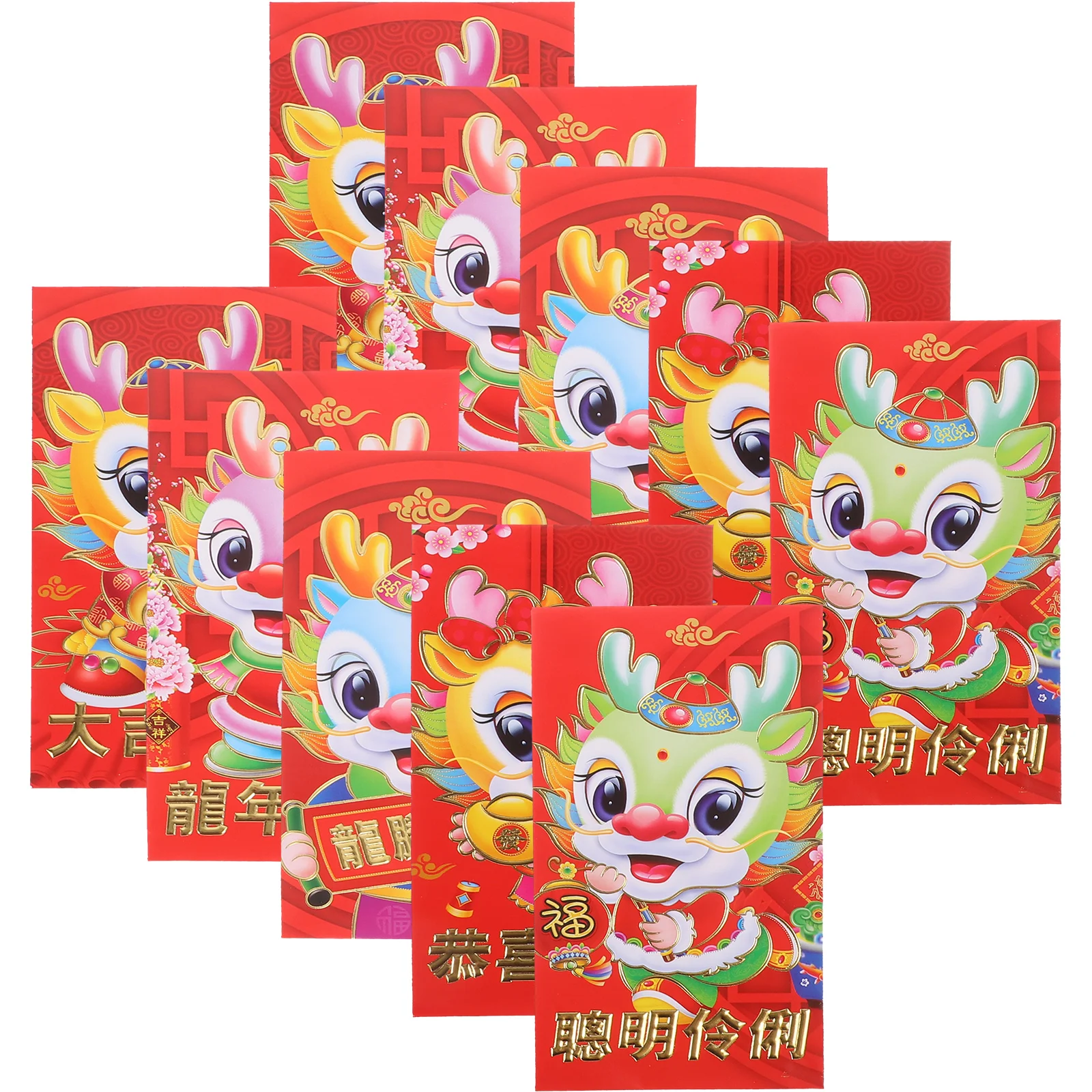 Chinese Dragon Style Red Envelopes Paper Money Pouches New Year Spring Festival Birthday Marry Red Gift
Chinese Dragon Style Red Envelopes Paper Money Pouches New Year Spring Festival Birthday Marry Red Gift