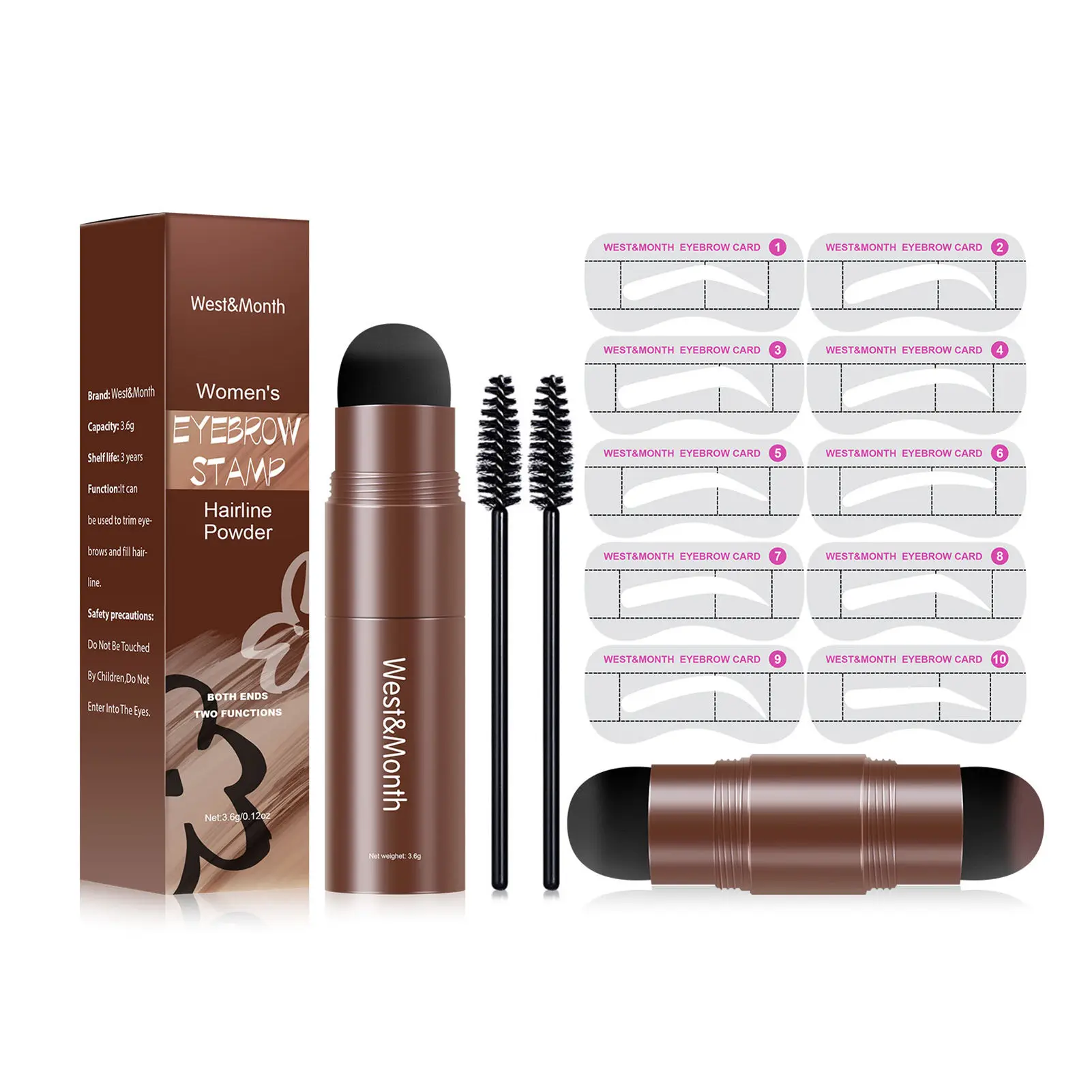 Multifunction Eyebrow Stencil Kit Reusable Eyebrow Stamp Makeup Tools 10 Pairs Eyebrow Grooming Shaping Stencil 2 Eyebrow Brushe
Multifunction Eyebrow Stencil Kit Reusable Eyebrow Stamp Makeup Tools 10 Pairs Eyebrow Grooming Shaping Stencil 2 Eyebrow Brushe