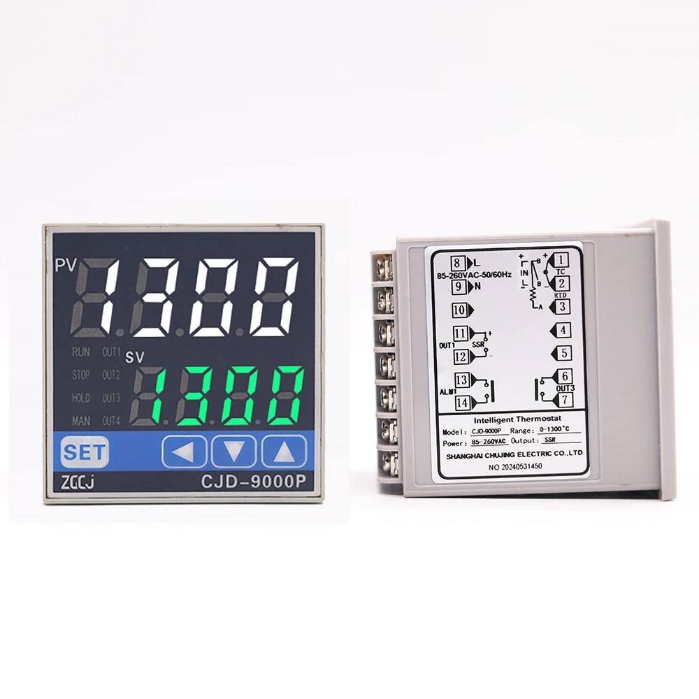 Программируемый термостат ZGCJ 1-20 сегментов
Программируемый термостат ZGCJ 1-20 сегментов