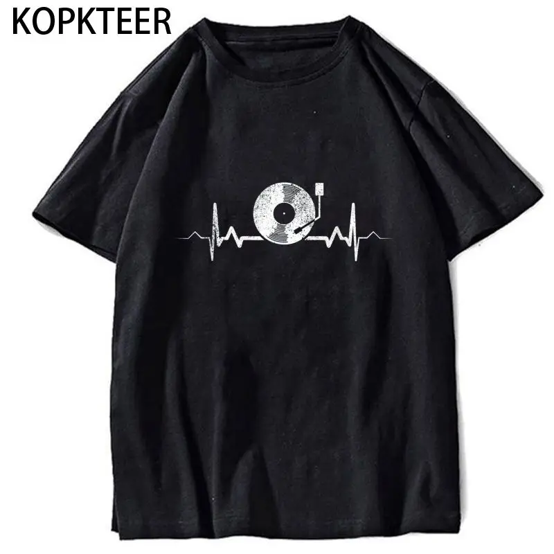Vinyl Record Heartbeat Vintage Retro Old School Cute T Shirt Casual Tshirt Homme O Neck Streetwear Man T-Shirt Clothes Anime
Vinyl Record Heartbeat Vintage Retro Old School Cute T Shirt Casual Tshirt Homme O Neck Streetwear Man T-Shirt Clothes Anime