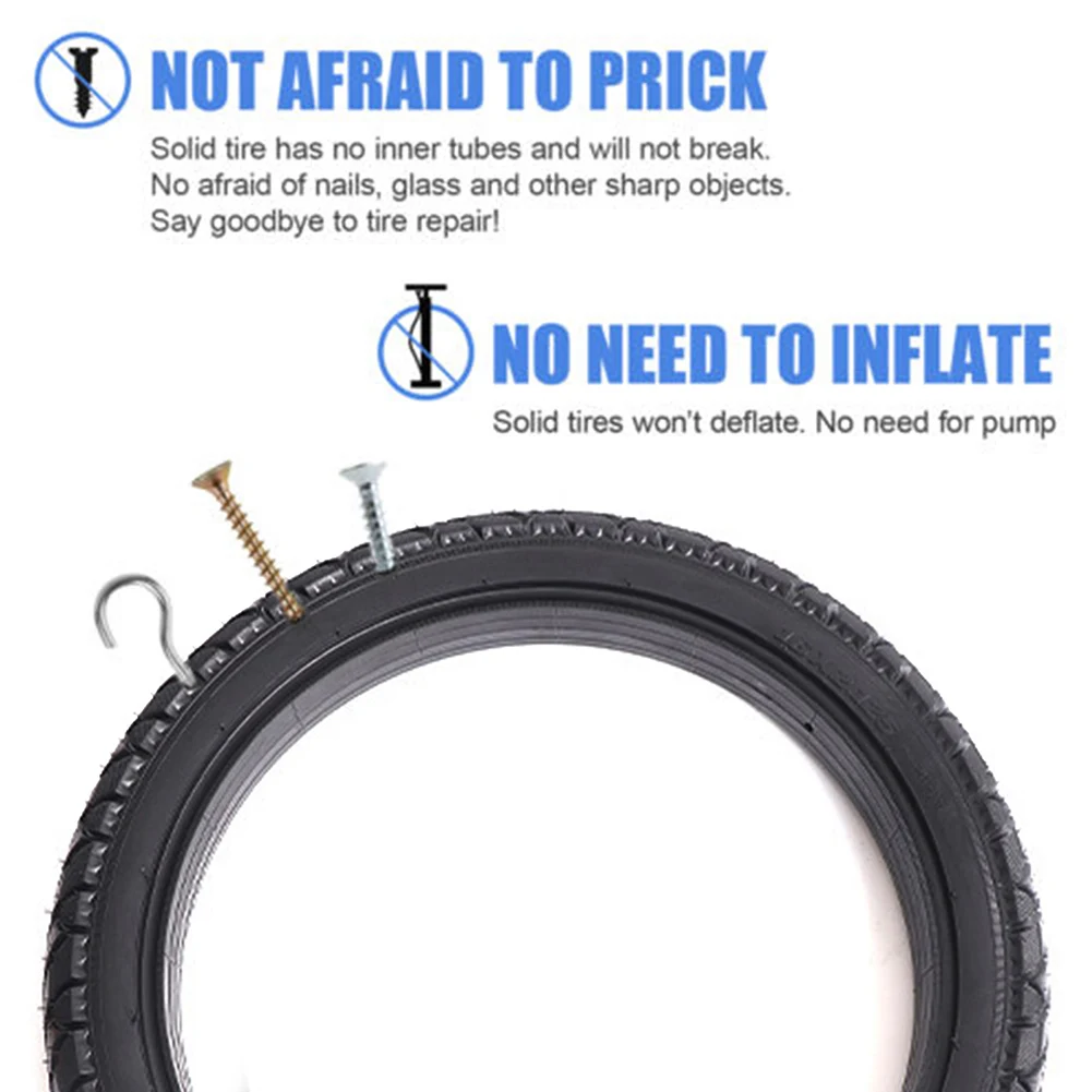 Electric Bike Tube Rubber Tyre Electric Outer Dia 190mm Puncture-resistant Rubber For E-bike Rim Diameter 140mm
Electric Bike Tube Rubber Tyre Electric Outer Dia 190mm Puncture-resistant Rubber For E-bike Rim Diameter 140mm