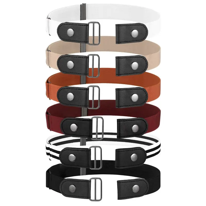 2023 6 Pieces Elastic Buckle-Free Belt, Adjustable Belt No Buckle Invisible Comfortable Stretch Belt,Durable Shaping Belt Waist
2023 6 Pieces Elastic Buckle-Free Belt, Adjustable Belt No Buckle Invisible Comfortable Stretch Belt,Durable Shaping Belt Waist