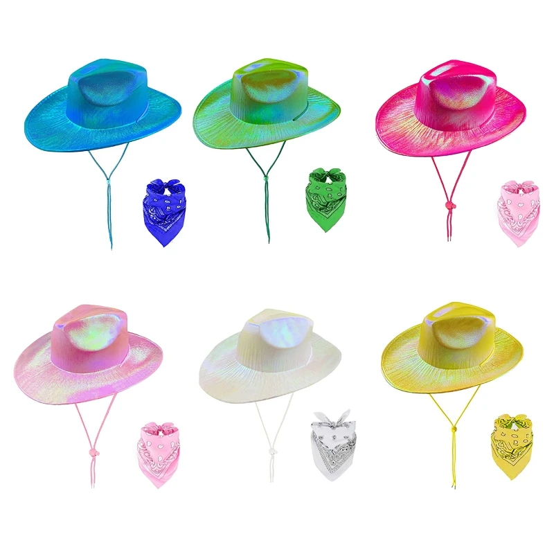Cosplay Cowboy Hat for Dazzle Color Jazz Top Hat and Cycling Mask Supplies Unisex NEW
Cosplay Cowboy Hat for Dazzle Color Jazz Top Hat and Cycling Mask Supplies Unisex NEW