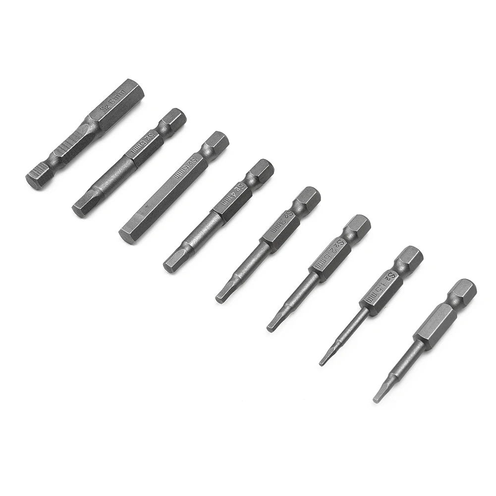 Tool Hex Key Allen Bits Silver 1/4\\\\\\\" 8pcs Attachment Impact Driver Magnetic handle Metric Quick Connect Convenient
Tool Hex Key Allen Bits Silver 1/4\\\\\\\" 8pcs Attachment Impact Driver Magnetic handle Metric Quick Connect Convenient