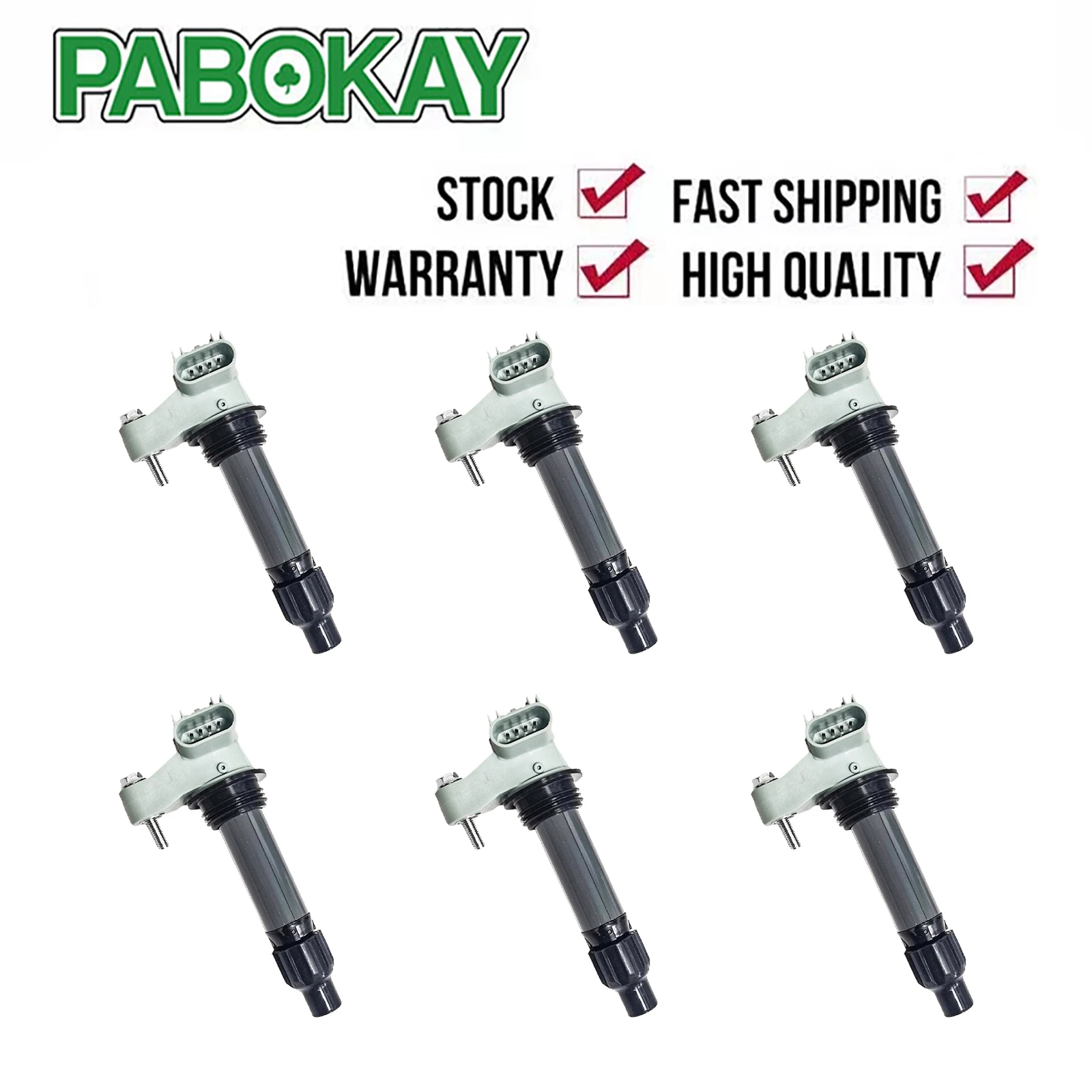 6 катушек зажигания для BUICK 08-13 Lacrosse CTS Camaro Impala Area SRX V6 3.6L 1208090 12610626 1208087 12618542 20520 UF569
6 катушек зажигания для BUICK 08-13 Lacrosse CTS Camaro Impala Area SRX V6 3.6L 1208090 12610626 1208087 12618542 20520 UF569